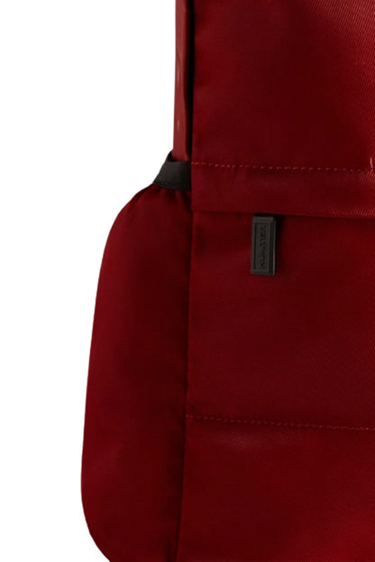Hunter Nylon Backpack in Red