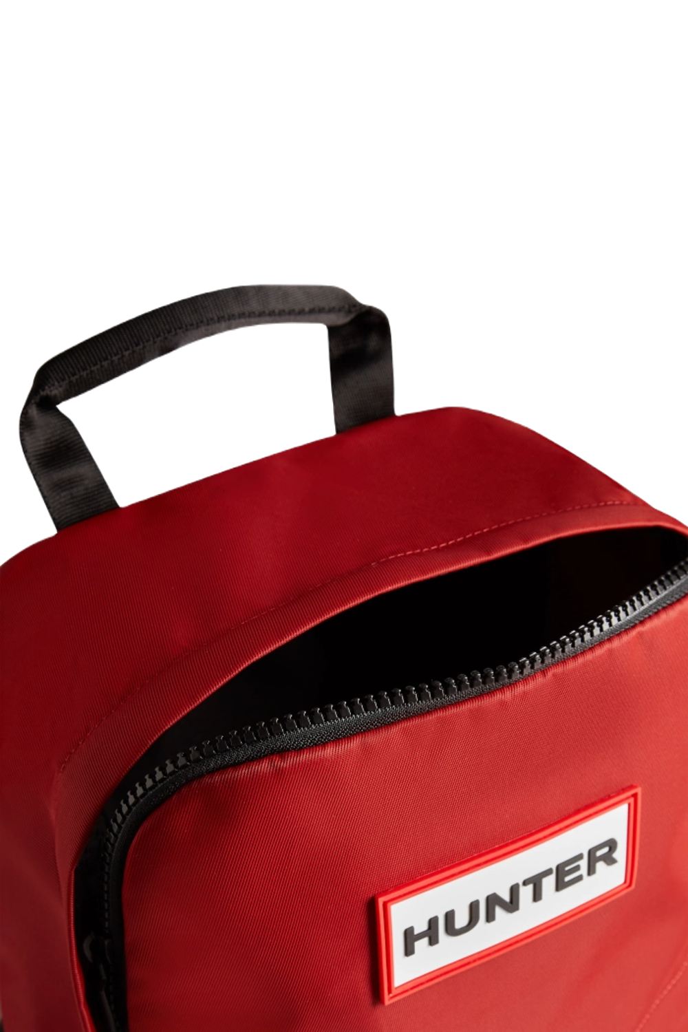 Hunter Nylon Backpack in Red
