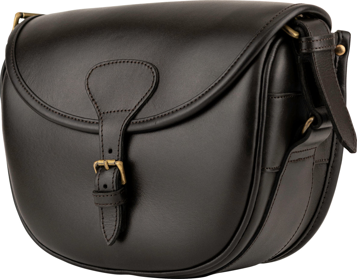 Jack Pyke Leather Cartridge Bag in Brown 