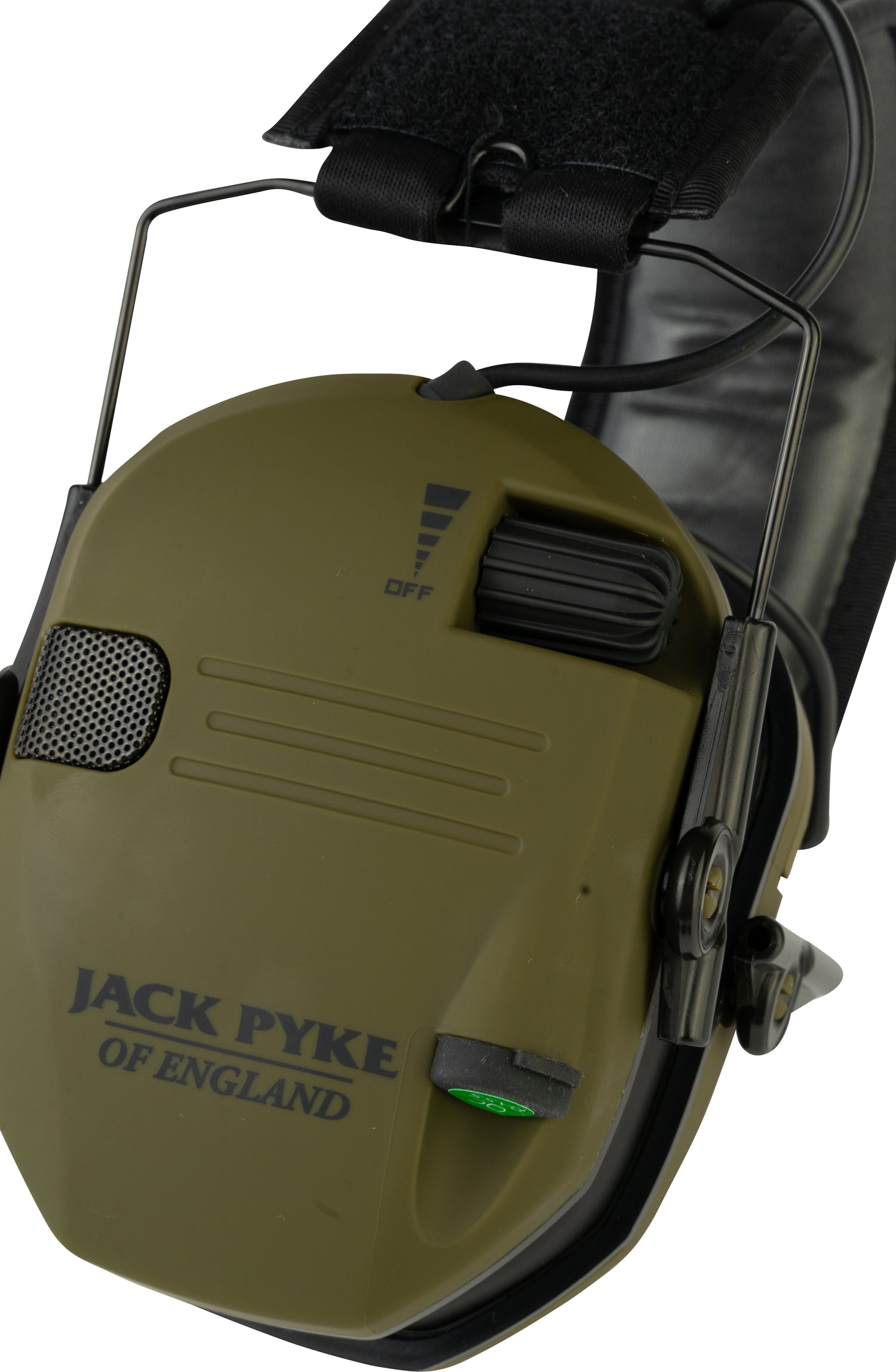 Jack Pyke Electronic Ear Defenders in Green