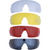 Jack Pyke Pro-Sport GP Shooting Glasses in Clear, Yellow, Red, Smoke