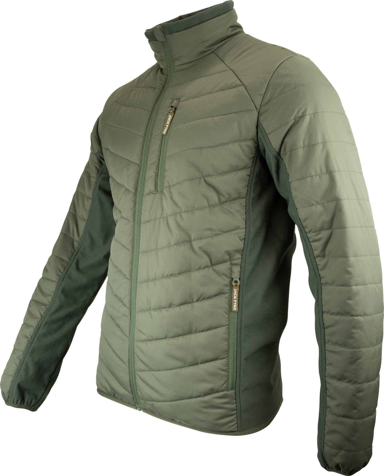 Quilted jacket with softshell inserts Jack Pyke Hybrid Jacket