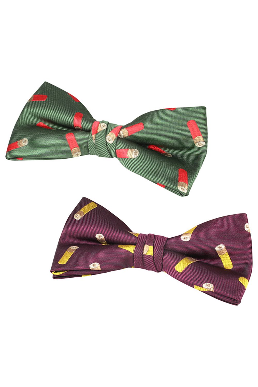 Jack Pyke Bow Tie In Cartridge Green and Wine