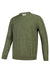 Jedburgh Crew Neck Cable Pullover in Thyme #colour_thyme