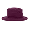 Lighthouse Rainwear Canterbury Hat in Plum #colour_plum