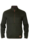 Harkila Metso Half Zip Fleece Jacket in Willow Green #colour_willow-green