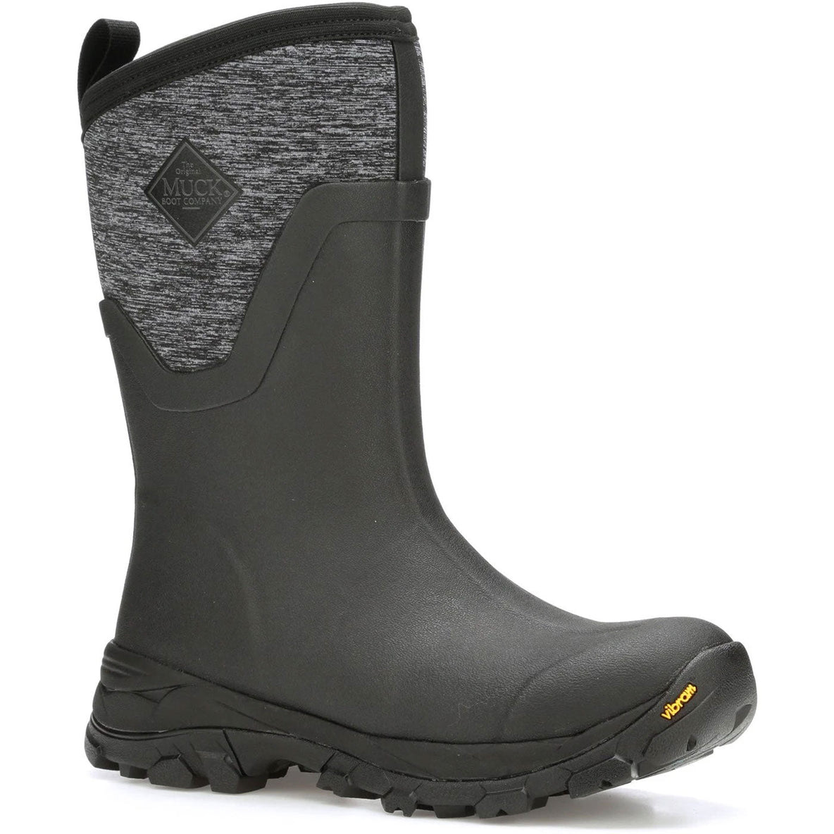 Black Heather Muck Boots Arctic Ice Mid Boots