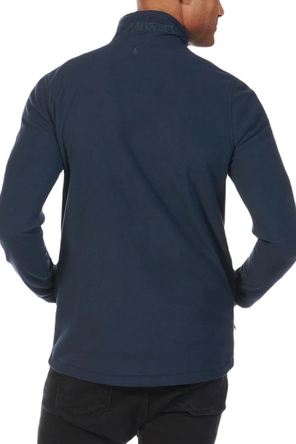 Musto Mens Corsica PolarTec 100gm Fleece 2.0 in Navy