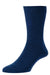 Navy Men's Immaculate Wool / Lycra Softop® Socks - HJ70 #colour_navy