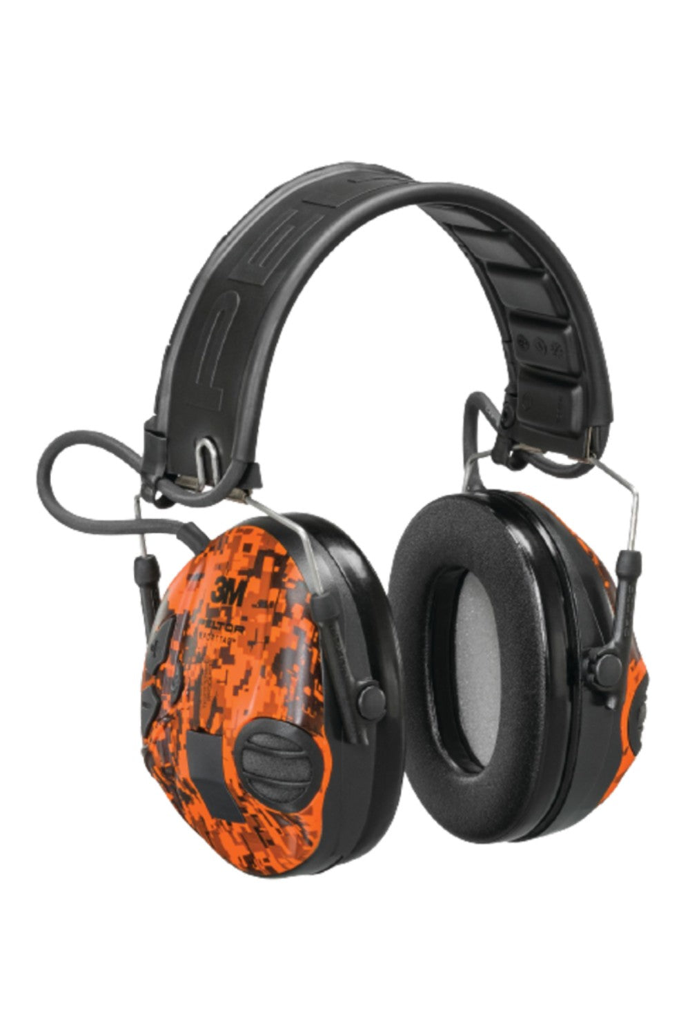 Peltor 3M SportTac DigiCam Digital Camo Print in Orange
