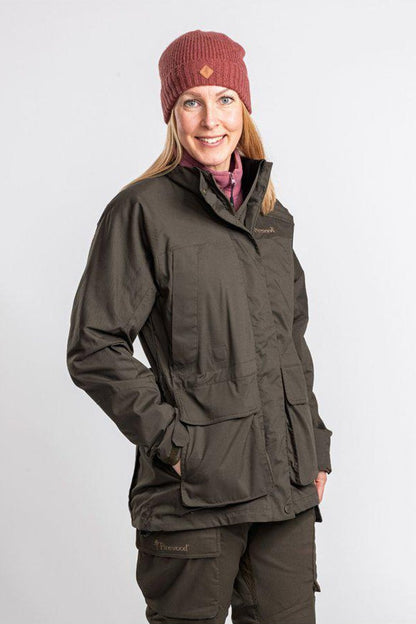 Pinewood Womens Wildmark Extreme Jacket In Dark Olive