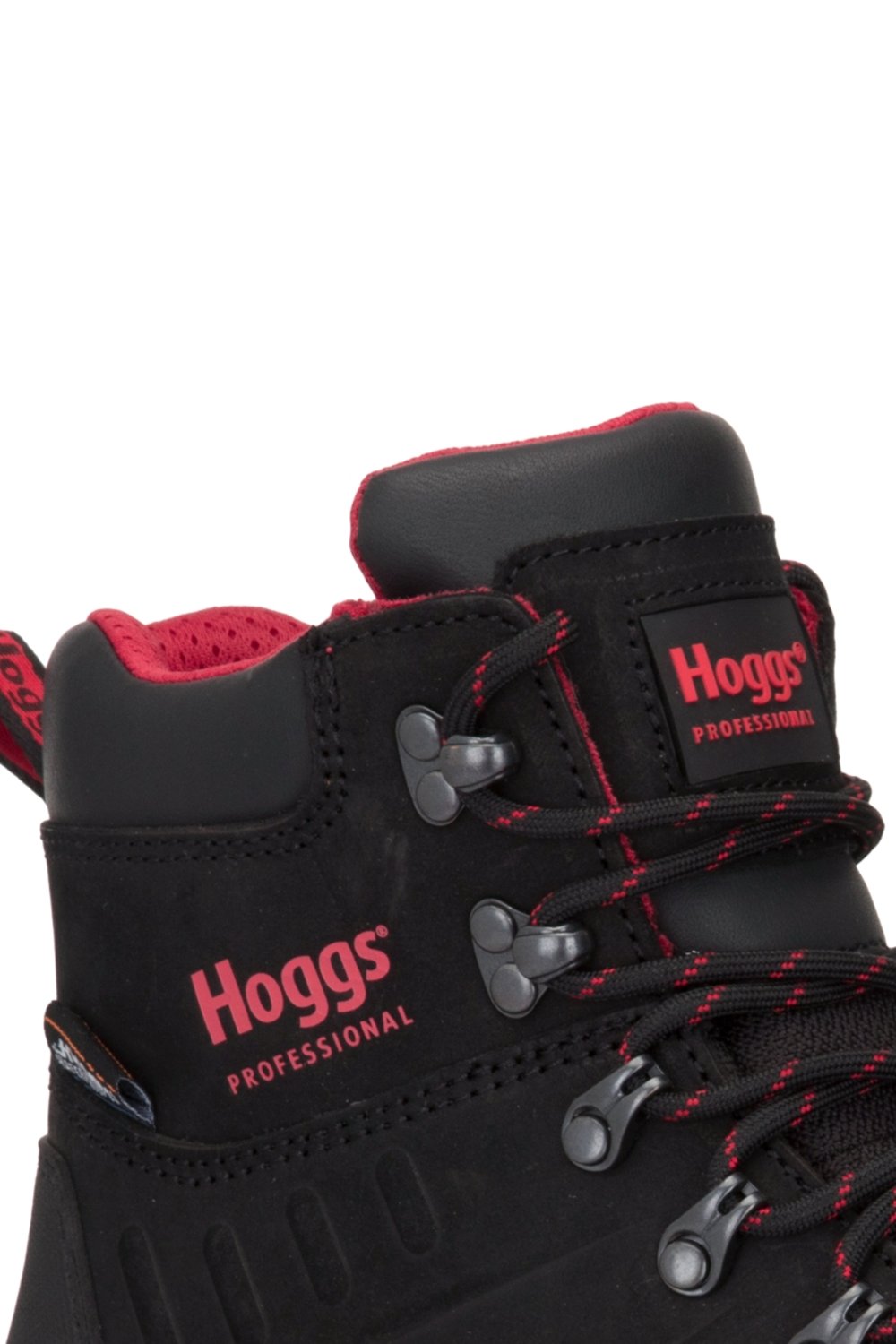 Hoggs of Fife Poseidon S3 Safety Lace-Up Boot in Black Nubuck 