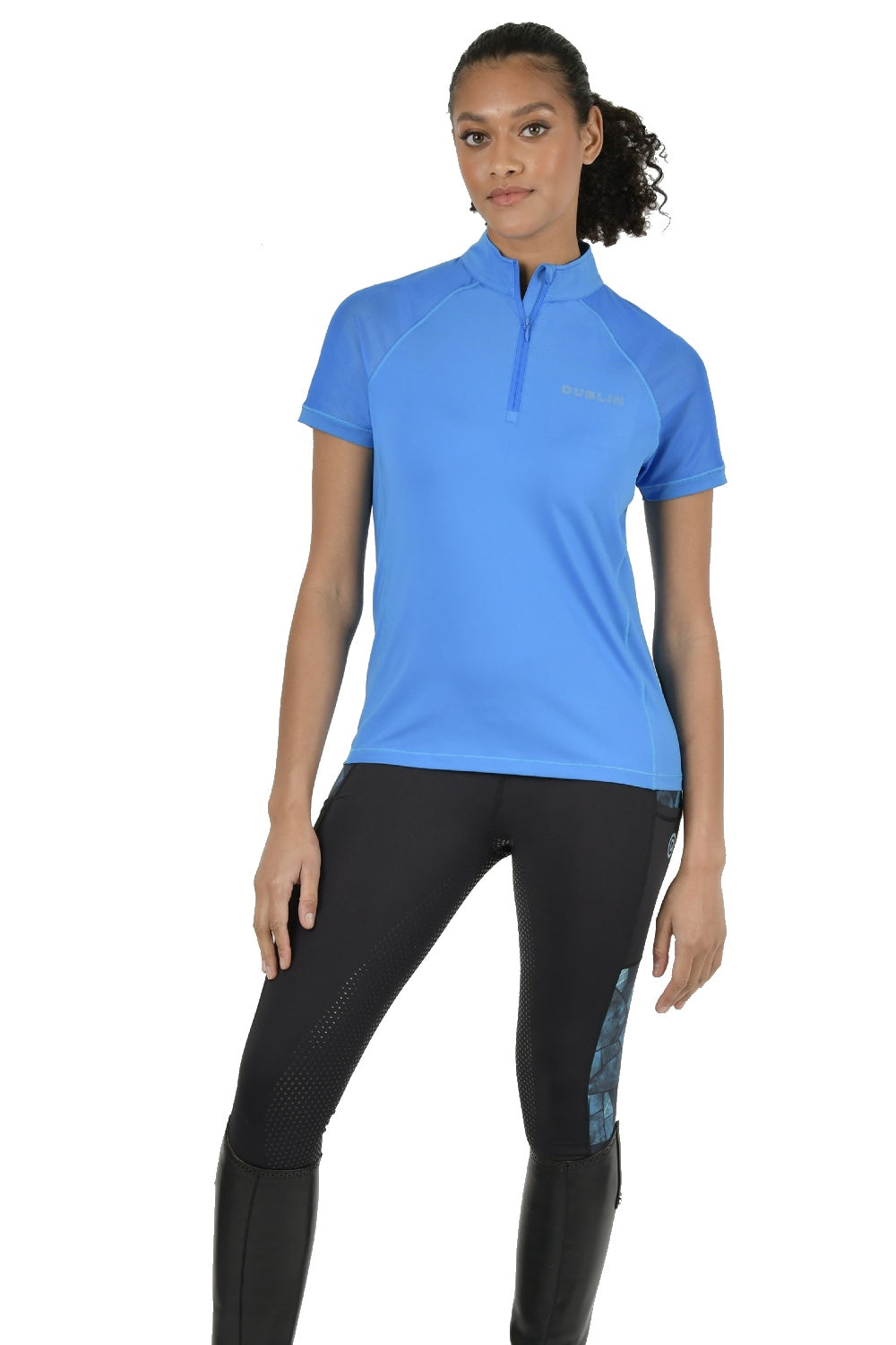 Dublin Sara Short Sleeve Top in Ocean Dublin Sara Short Sleeve Top in Ocean
