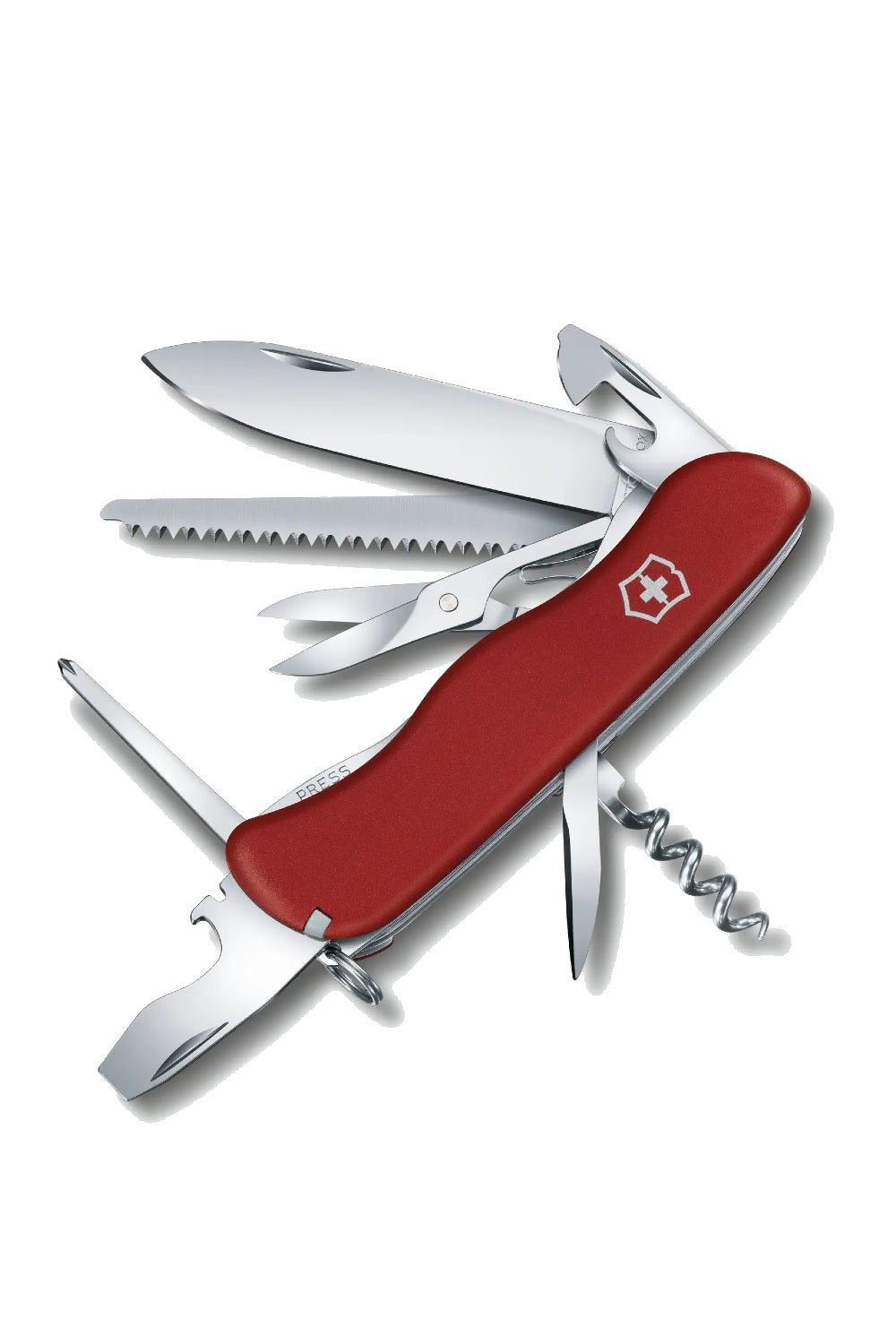 Victorinox Outrider Swiss Army Large Pocket Knife with Scissors in Red