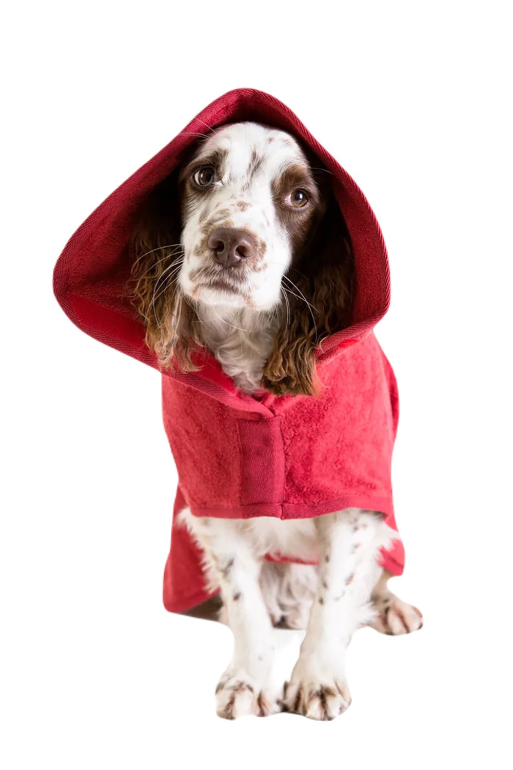 Ruff and Tumble Classic Dog Drying Coat in Brick Red
