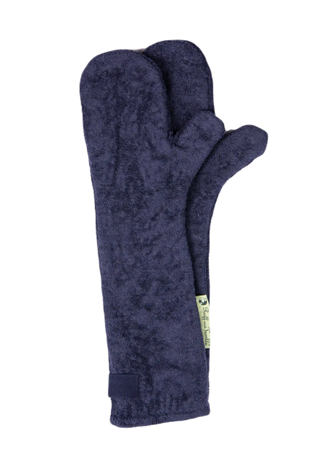 Ruff and Tumble Dog Drying Mitts in Navy