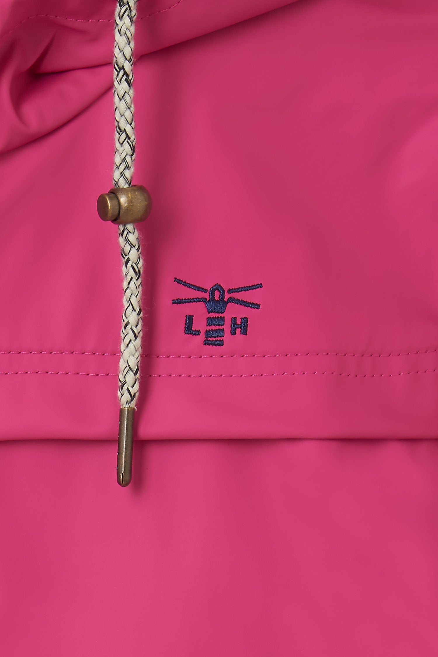 Lighthouse Bowline Short Rubberised Jacket | Raspberry