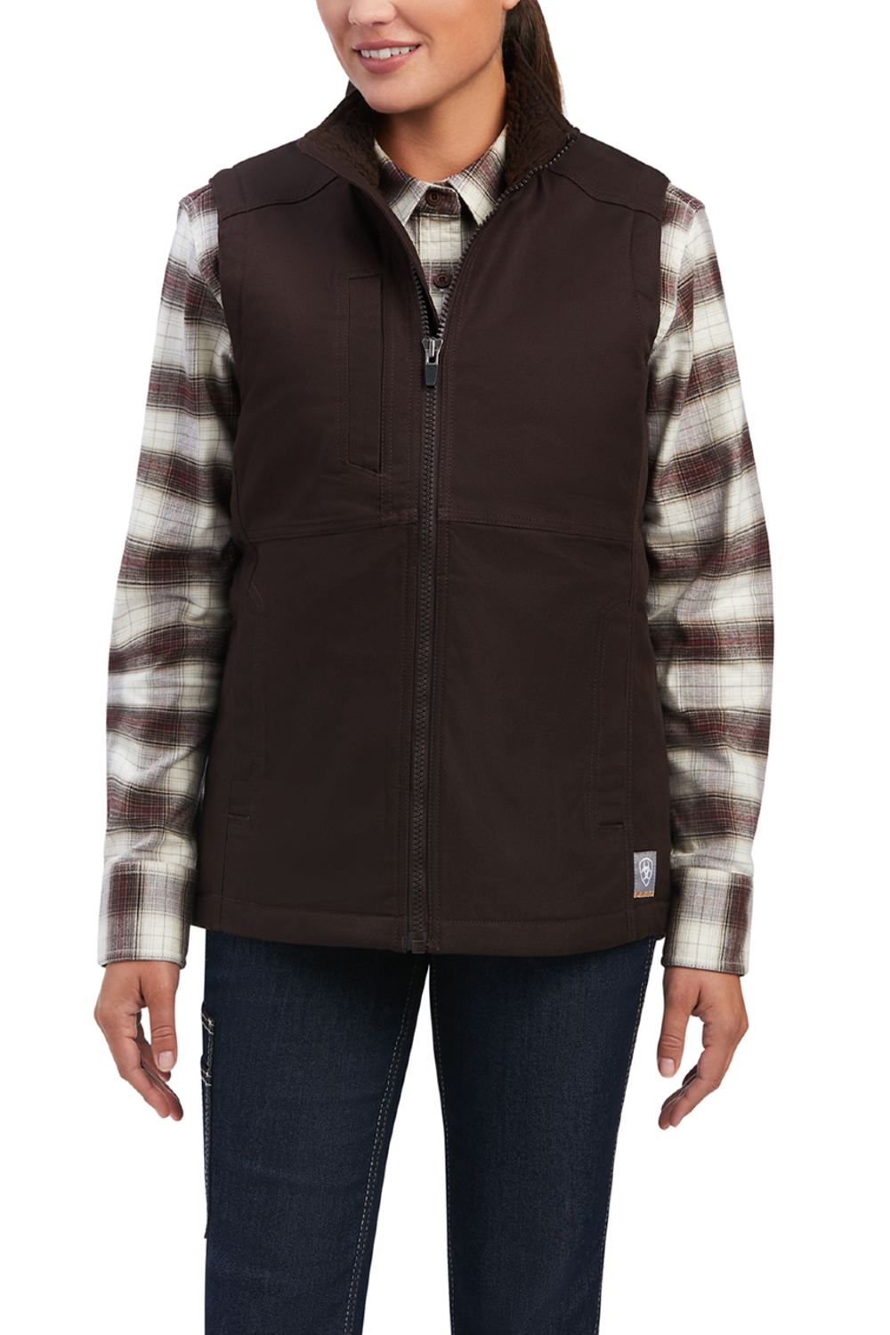 Ariat Rebar Womens DuraCanvas Insulated Vest Clearance
