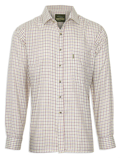 Red and Gold Champion Tattersall Country Shirt 