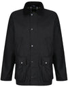 Regatta Banbury Wax Jacket in Black #colour_black