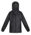 Regatta Kids Pro Stormbreak Waterproof Jacket In Black #colour_black