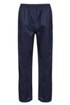 Regatta Pro Packaway Breathable Overtrousers in Navy #colour_navy