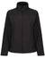 Regatta Womens Uproar Softshell Jacket in All Black