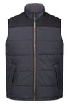 Regatta Professional Mens Altoona Insulated Quilted Gilet in Seal Grey #colour_seal-grey-black
