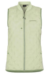 Didriksons Romy Women's Vest in Soft Green #colour_soft-green