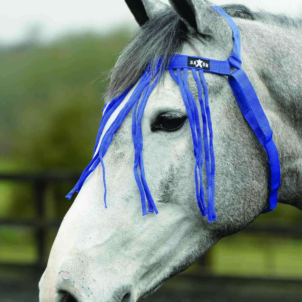 Saxon Fly Fringe | Six Colours In Blue