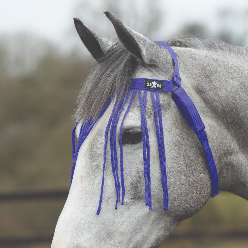 Saxon Fly Fringe | Six Colours In Purple