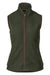 Seeland Ladies Woodcock Fleece Waistcoat in green #colour_green