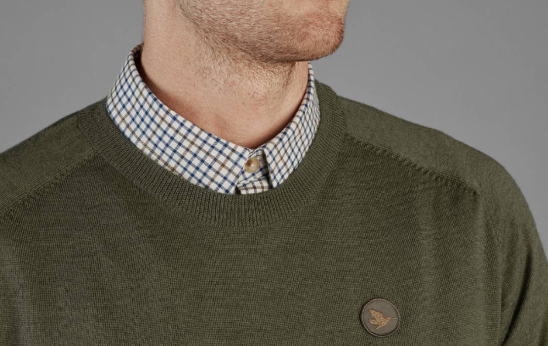 Seeland Woodcock Pullover in Classic Green