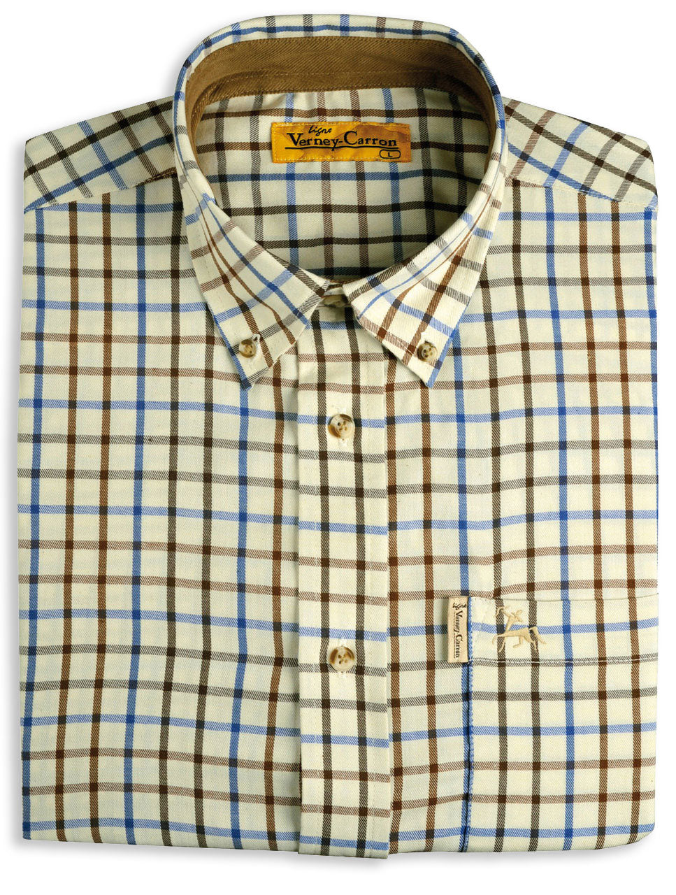 Verney Carron Villemy Tattersall Check Shirt