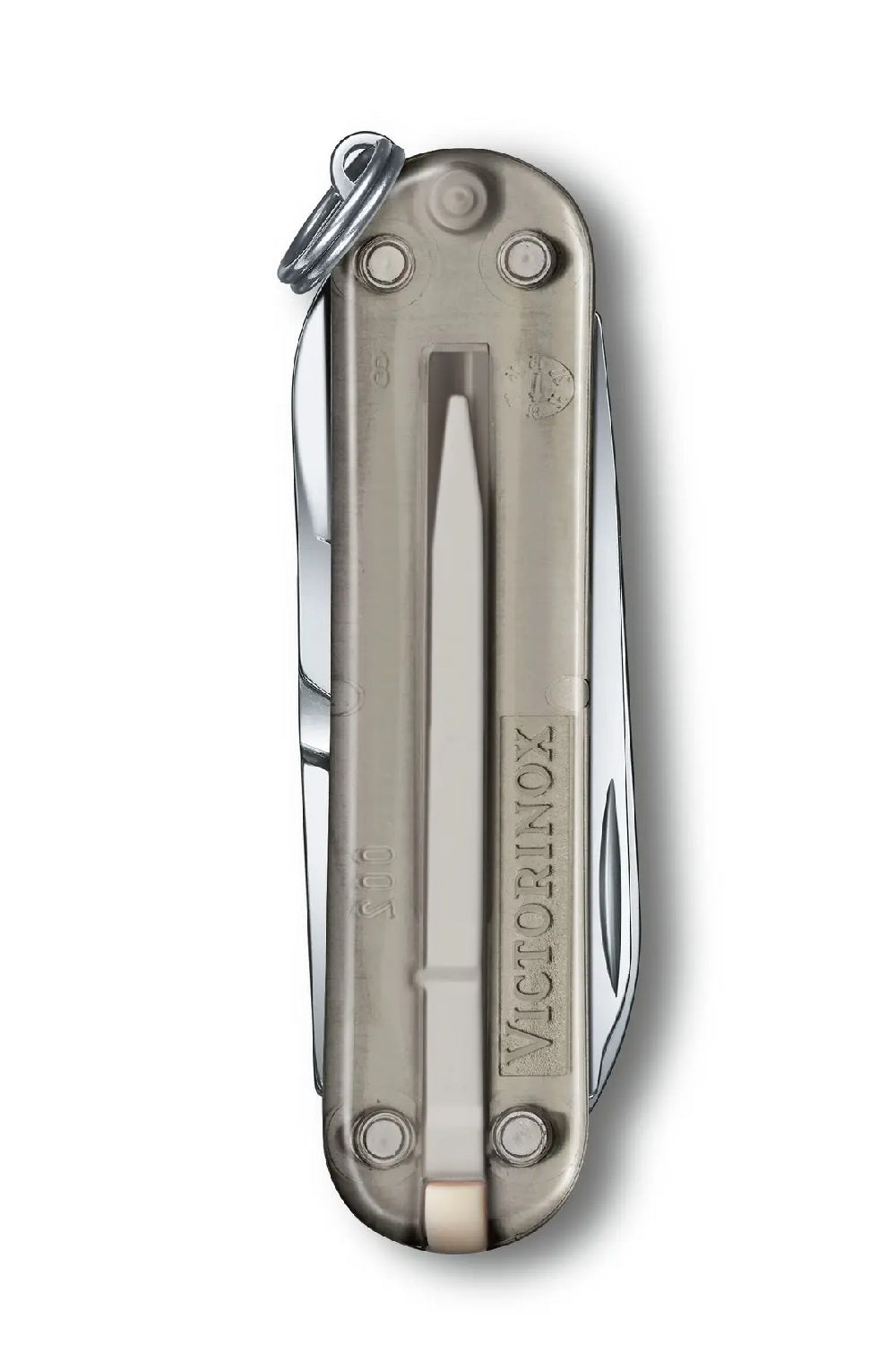 Victorinox Classic SD Transparent Swiss Army Small Pocket Knife in Mystical Morning