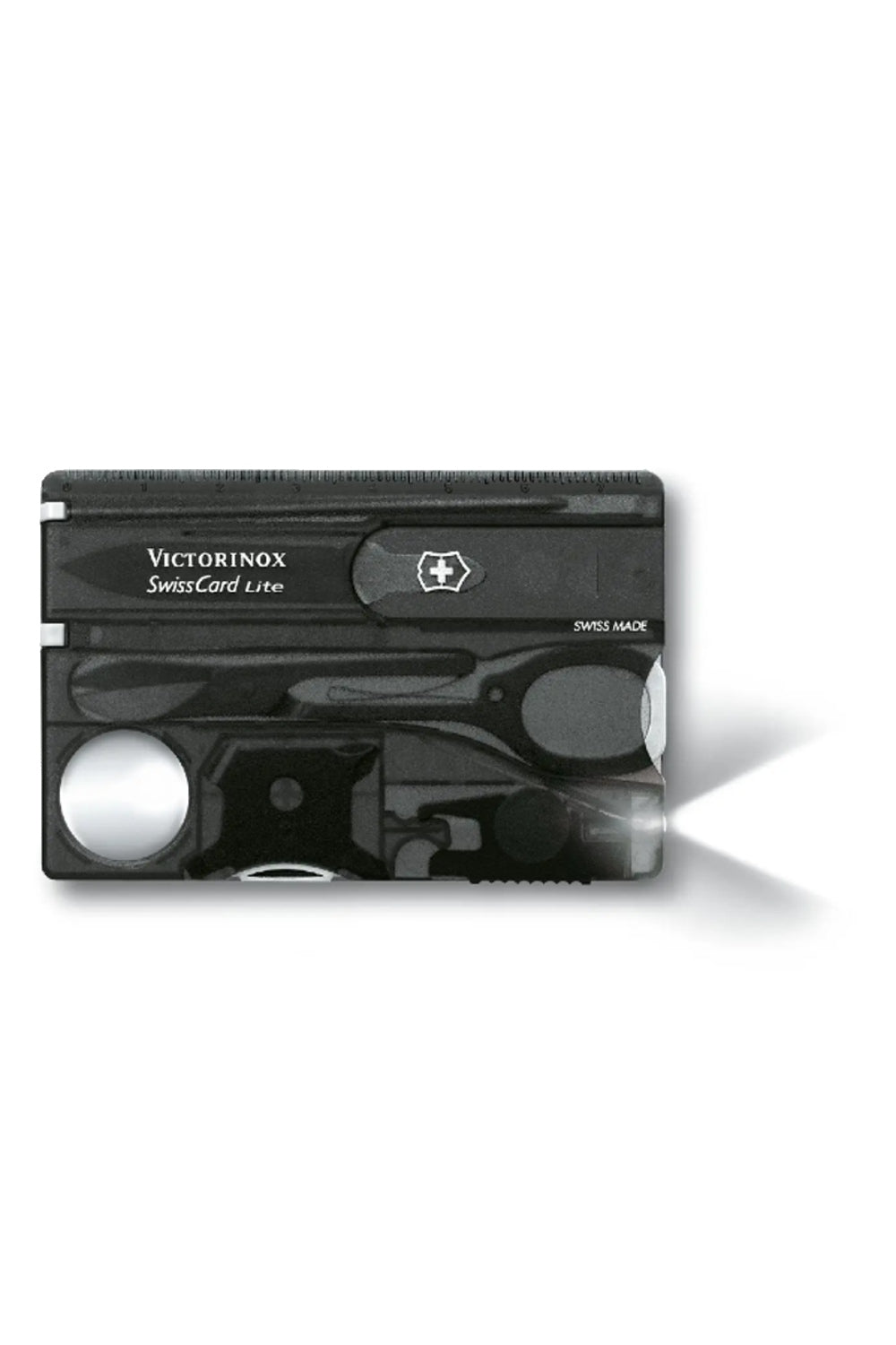 Victorinox Swiss Card Lite in Black Transparent 