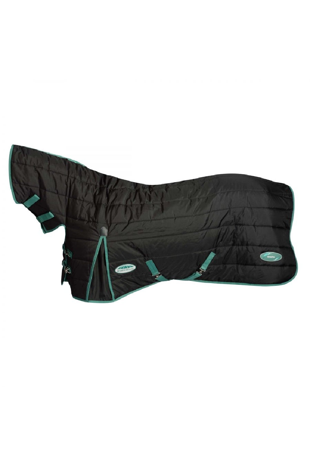 WeatherBeeta Green-Tec Stable Combo Neck Medium/Lite in Black/Bottle Green