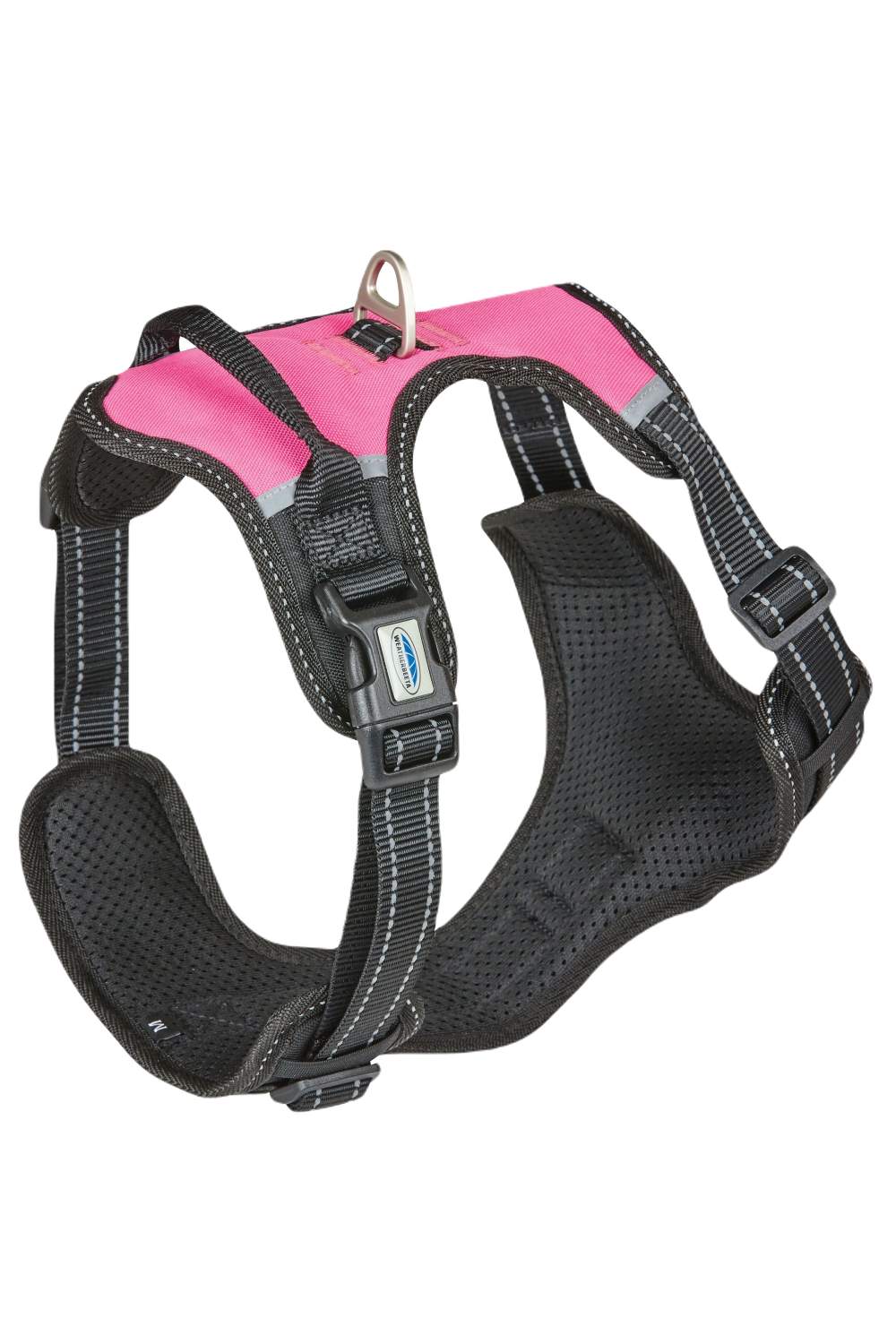 WeatherBeeta Anti Pull/Travel Harness In Black/Pink