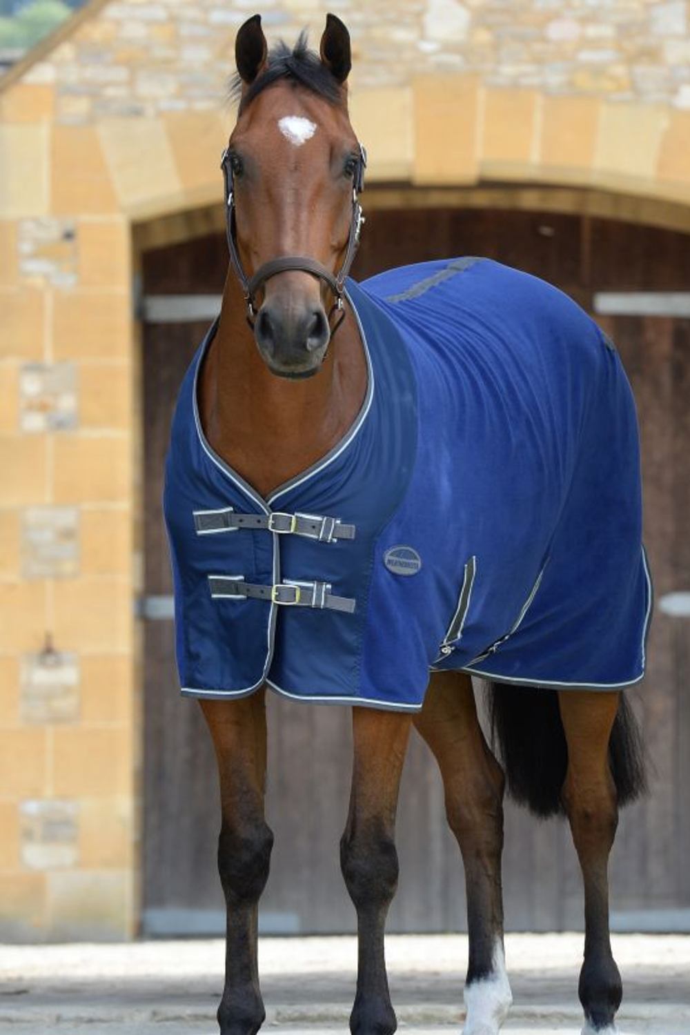 WeatherBeeta Fleece Cooler Standard Neck | Three Colours In Dark Blue/Grey/White