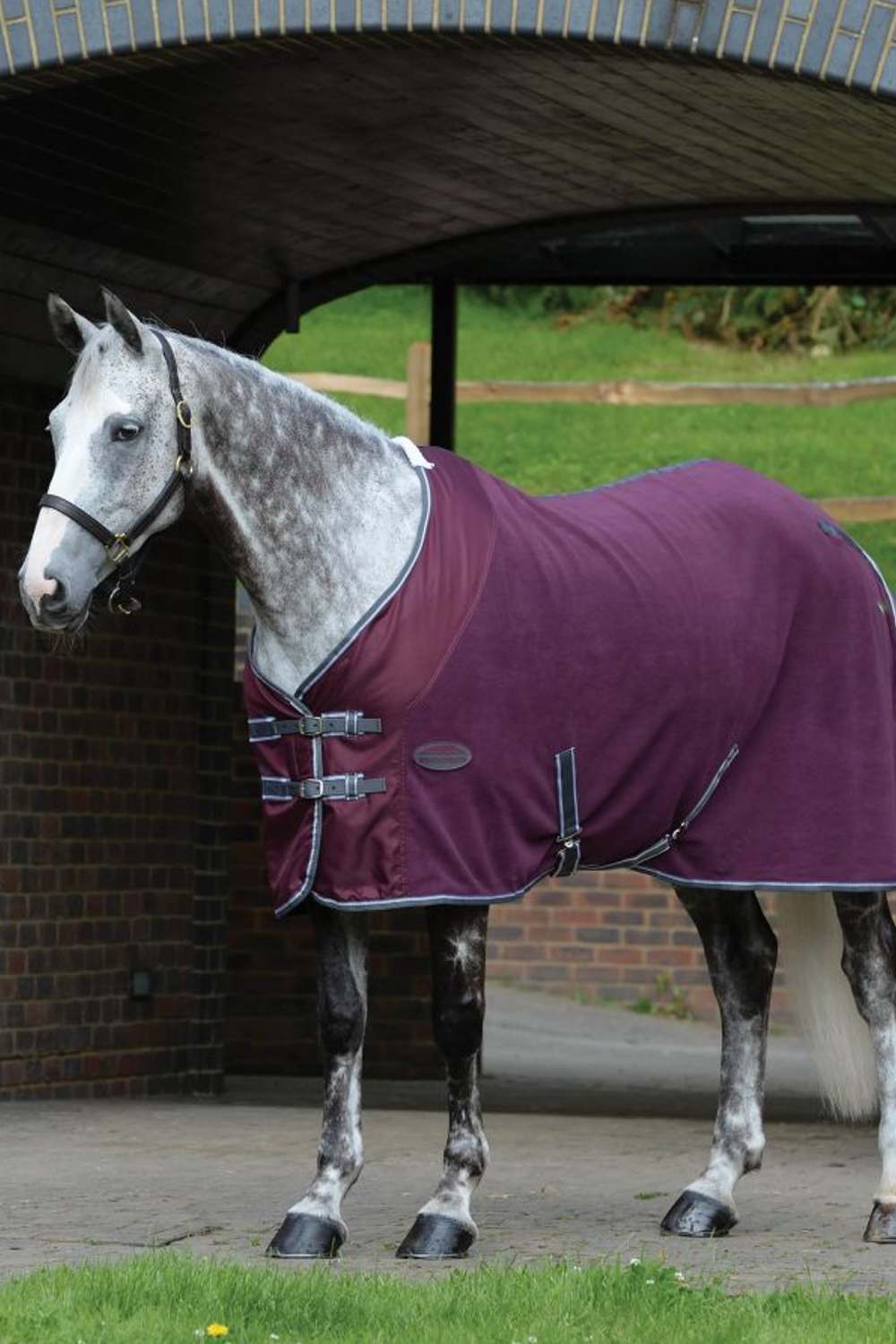 WeatherBeeta Fleece Cooler Standard Neck | Three Colours In Maroon/Grey/White