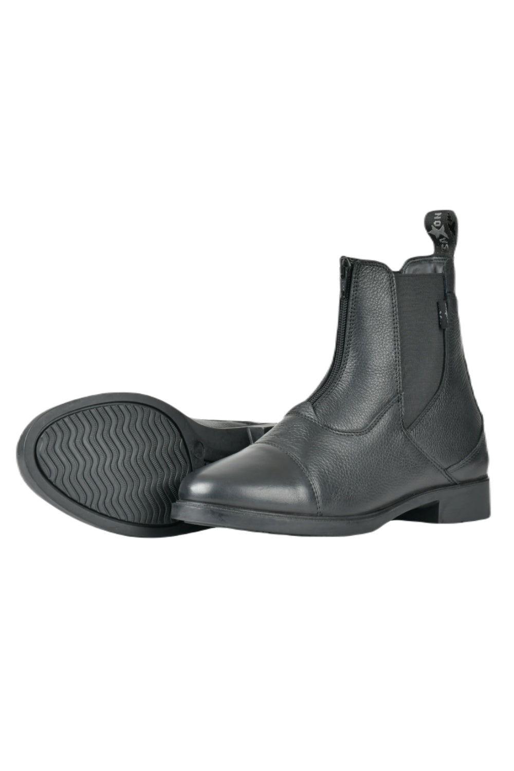 Weatherbeeta Saxon Allyn Zip Paddock Boots In Black