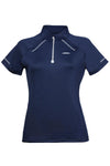 Weatherbeeta Victoria Premium Short Sleeve Top in Navy #colour_navy