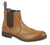 Roamers Leather Upper Brogue Chelsea Boot