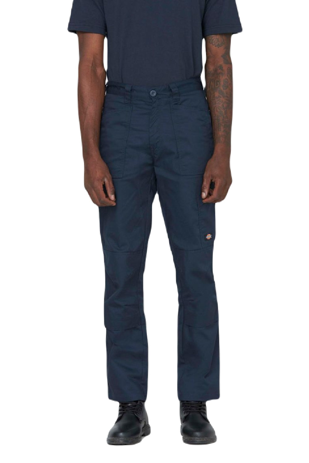 Dickies Action Flex Trousers in Navy Blue