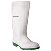 Dunlop Pricemastor Wellington in White/Green #colour_white