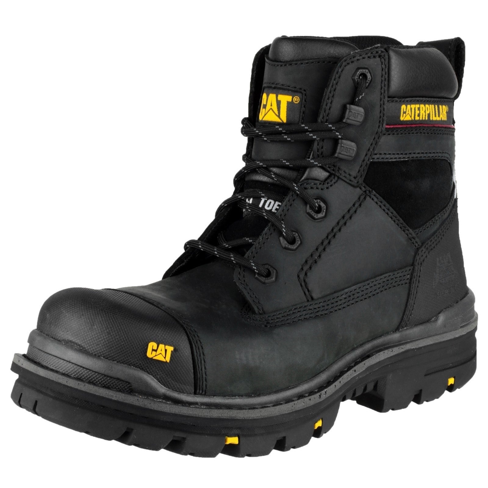 Caterpillar Gravel 6&quot; Safety Boot in Black 
