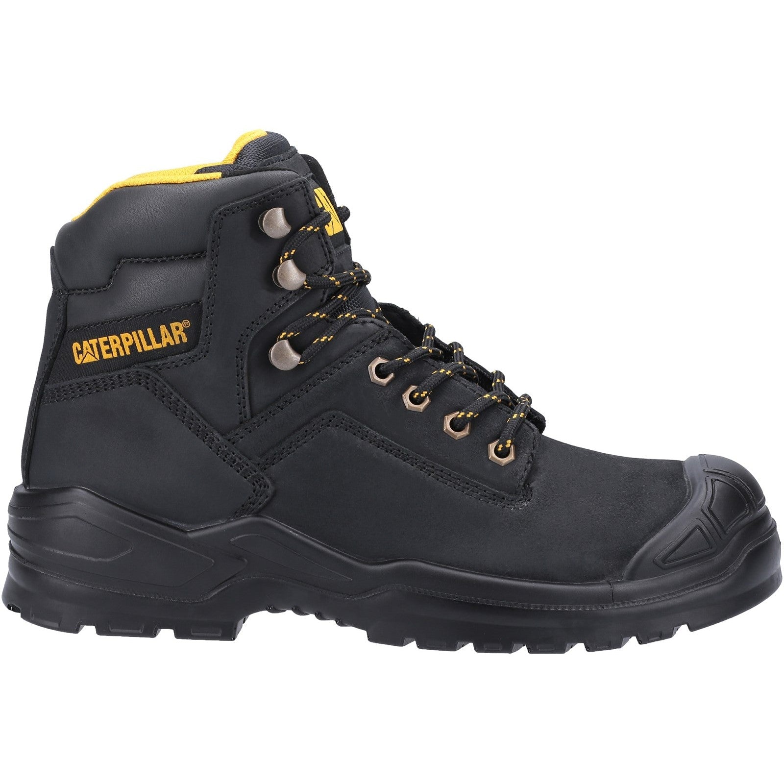 Caterpillar Striver Mid S3 Safety Boot in Black