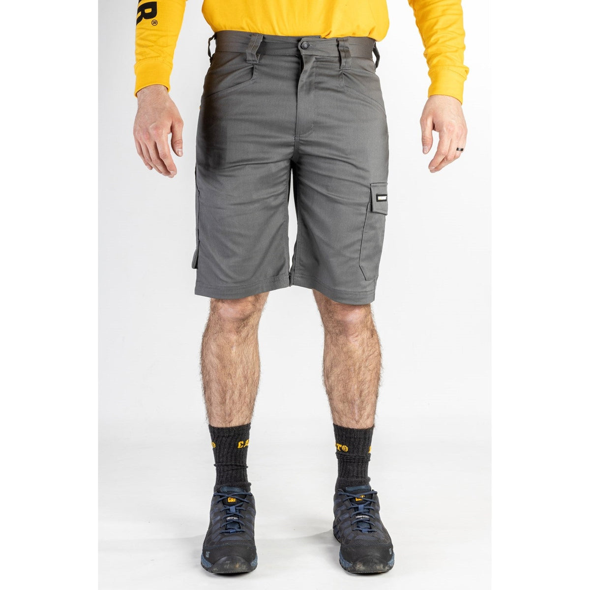 Caterpillar Tracker Shorts in Dark Shadow