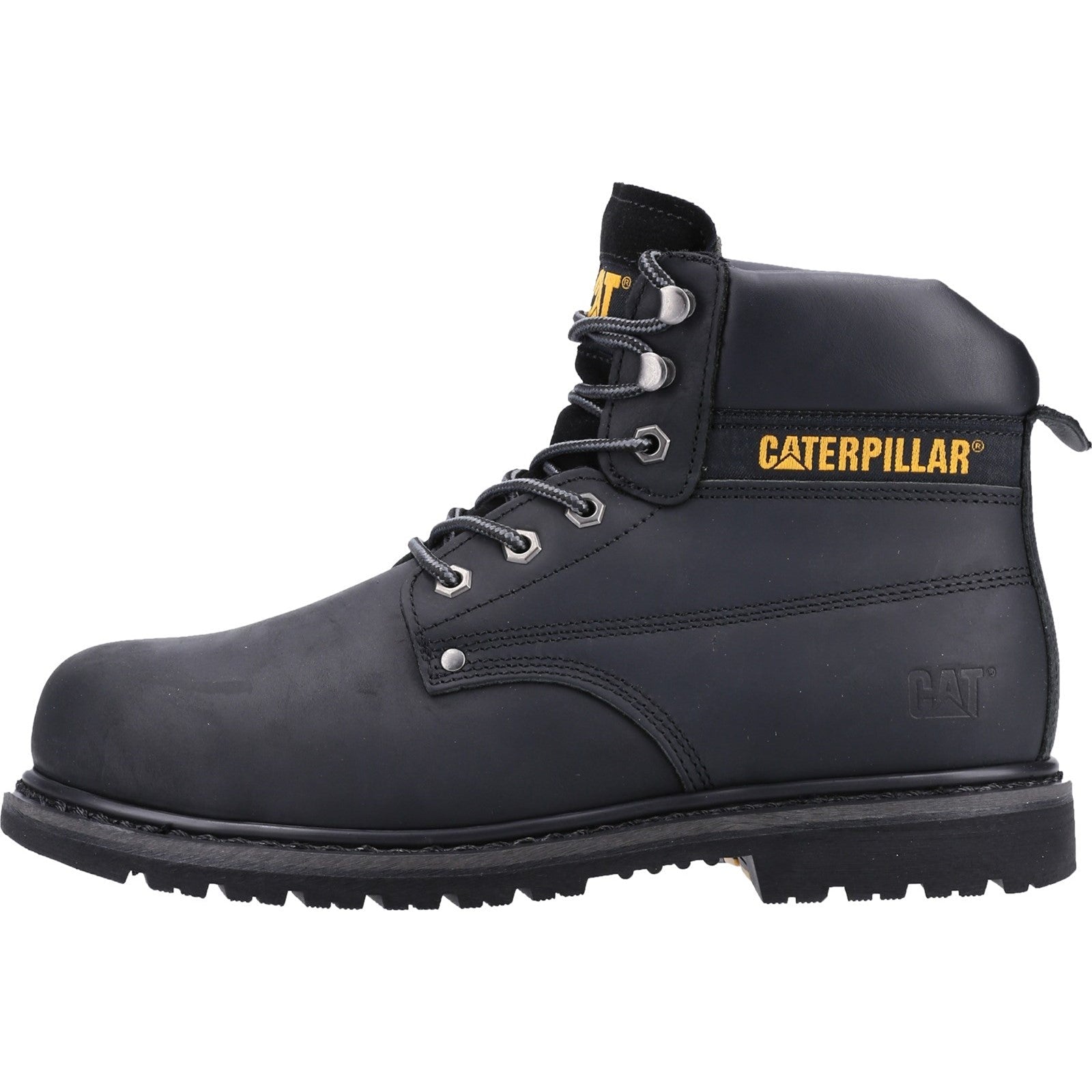 Caterpillar Powerplant S3 Gyw Safety Boot in Black