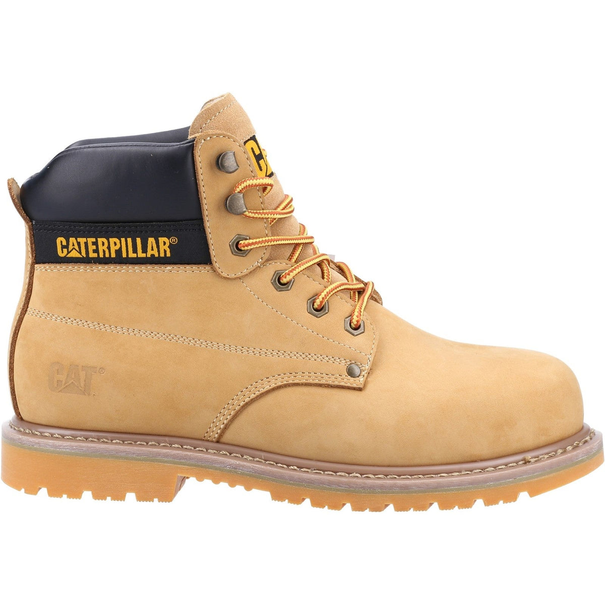 Caterpillar Powerplant S3 Gyw Safety Boot in Honey